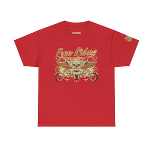 Free Riders Serendipity Unisex Heavy Cotton Tee - Stylish Graphic T-Shirt for Free Spirits