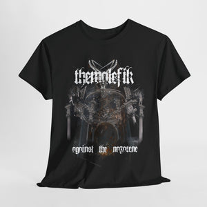ThemalefiK - 'Against the nazarene' Unisex Heavy Cotton Tee Graphic Tee for Music Lovers