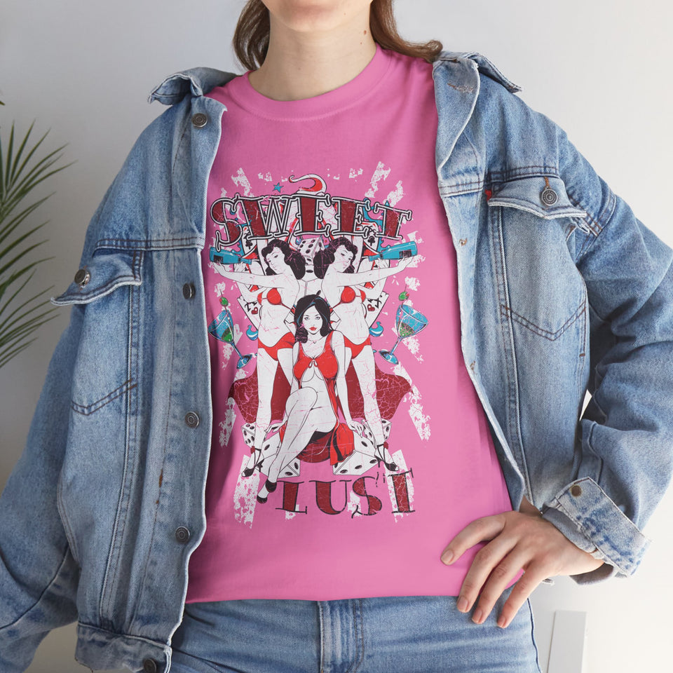 Vintage-Inspired Sweet Lust Unisex Heavy Cotton Tee