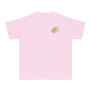 Youth Midweight Tee - Fun Dinosaur Graphic Tee for Kids