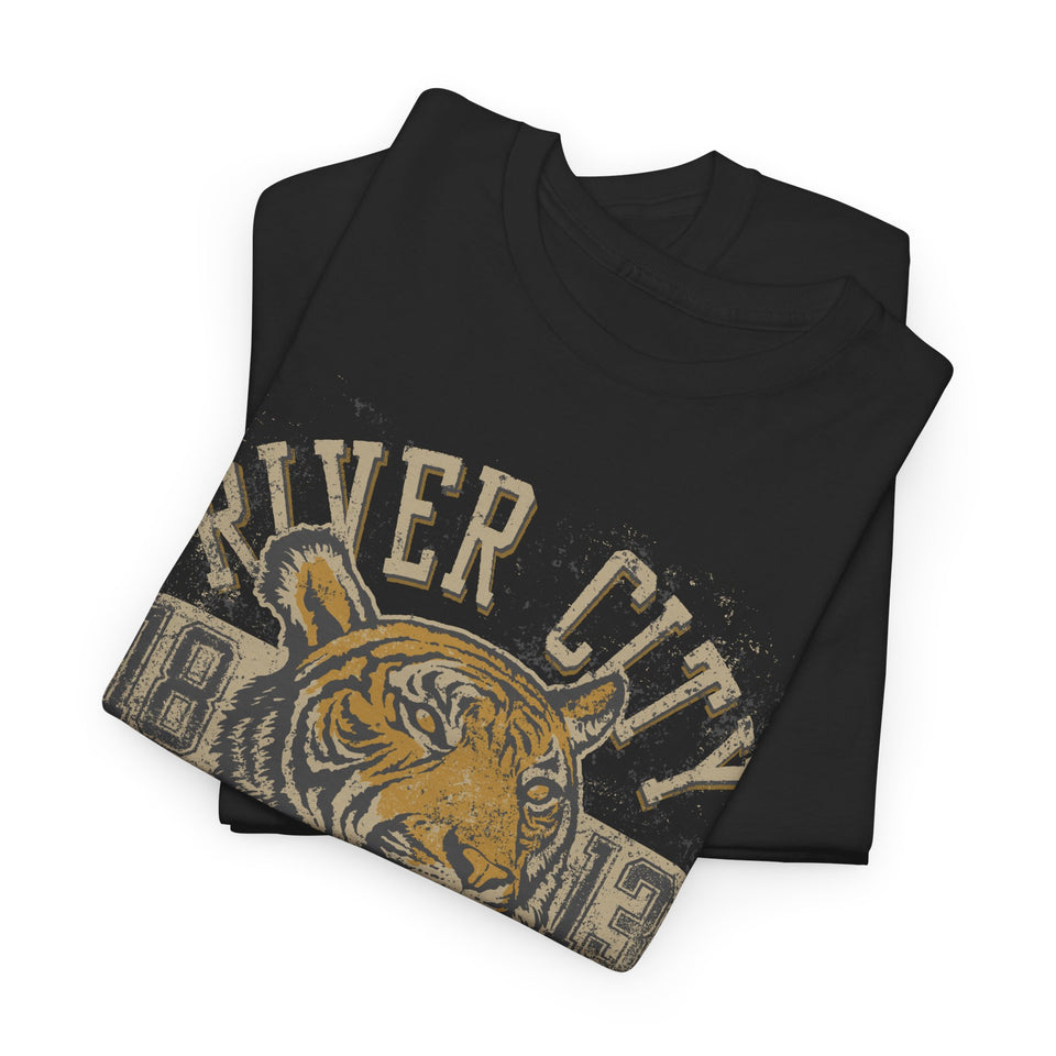 River City Tigers Graphic Tee - Vintage Style Unisex Cotton T-Shirt