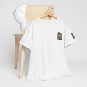 Vibrant Urban Art Unisex Heavy Cotton Tee – Street Style Graphic T-Shirt with Speaker Design