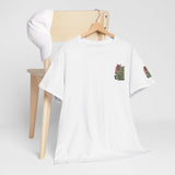 Vibrant Urban Art Unisex Heavy Cotton Tee – Street Style Graphic T-Shirt with Speaker Design