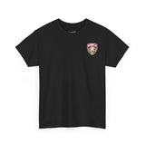 Unisex Heavy Cotton Tee - Eagle Baseball Graphic T-Shirt