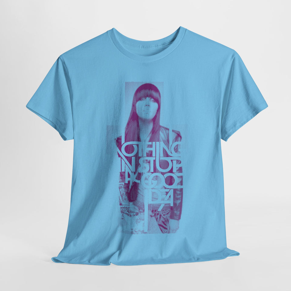 Unisex Heavy Cotton Tee - Trendy Graphic Tee for Fashion Lovers