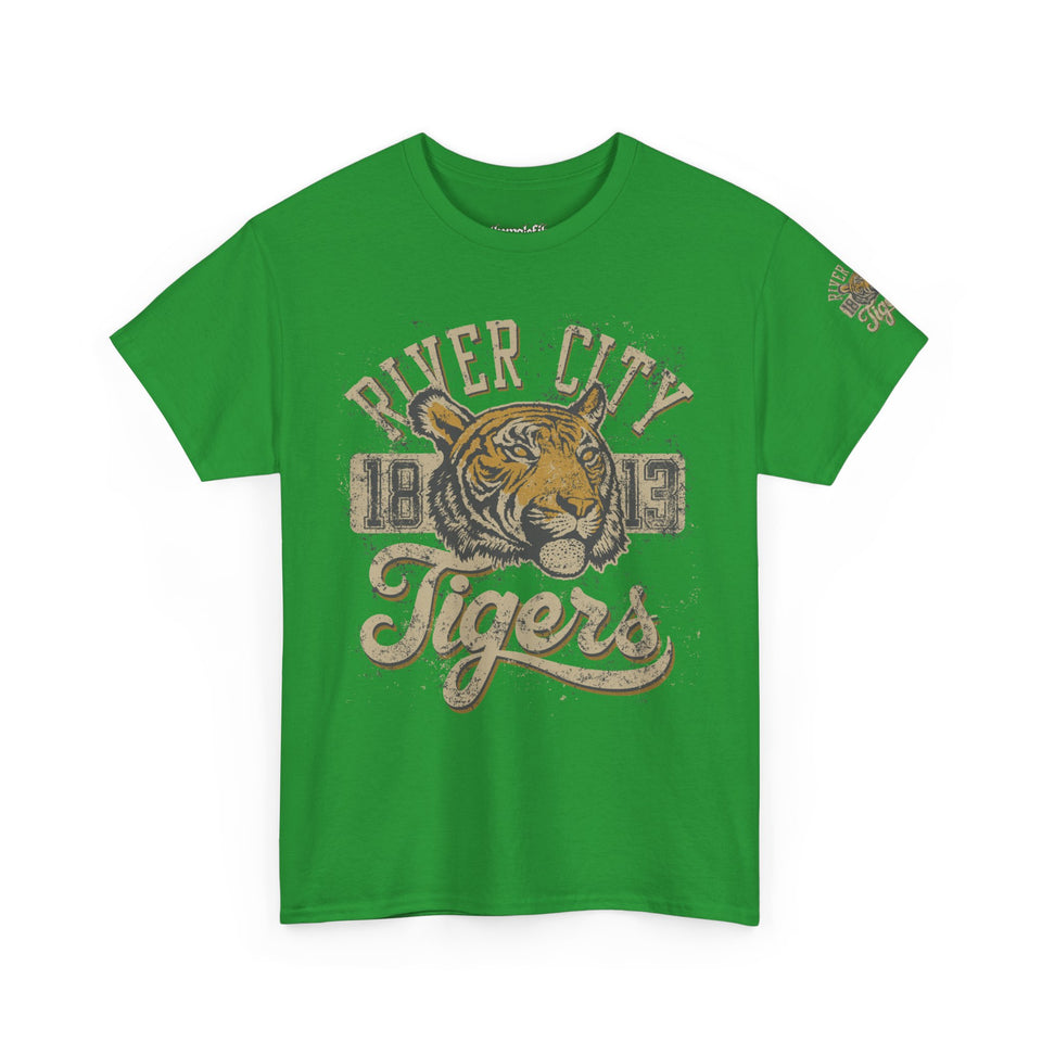 River City Tigers Graphic Tee - Vintage Style Unisex Cotton T-Shirt