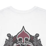 Edgy Skull Graphic Unisex Heavy Cotton Tee - Urban Streetwear Style