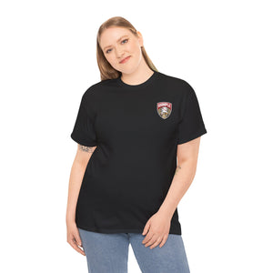 Unisex Heavy Cotton Tee - Eagle Baseball Graphic T-Shirt