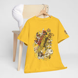 Unisex Heavy Cotton Tee - Vintage Art Graphic T-Shirt