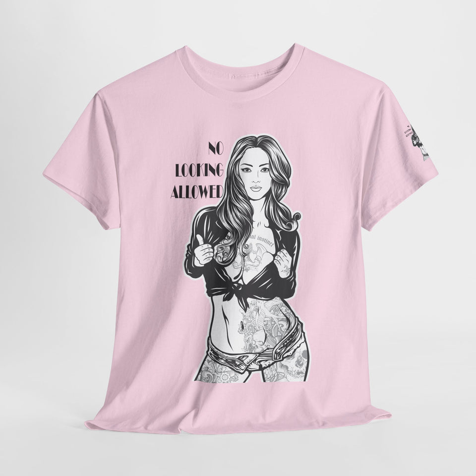 No Judging Allowed Unisex Heavy Cotton Tee