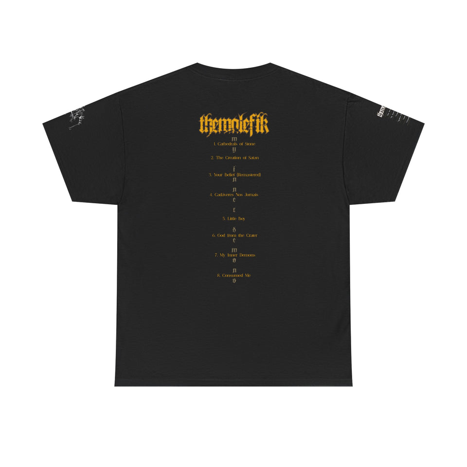 ThemalefiK - 'My Inner Demons' Gothic Unisex Heavy Cotton Tee  Design