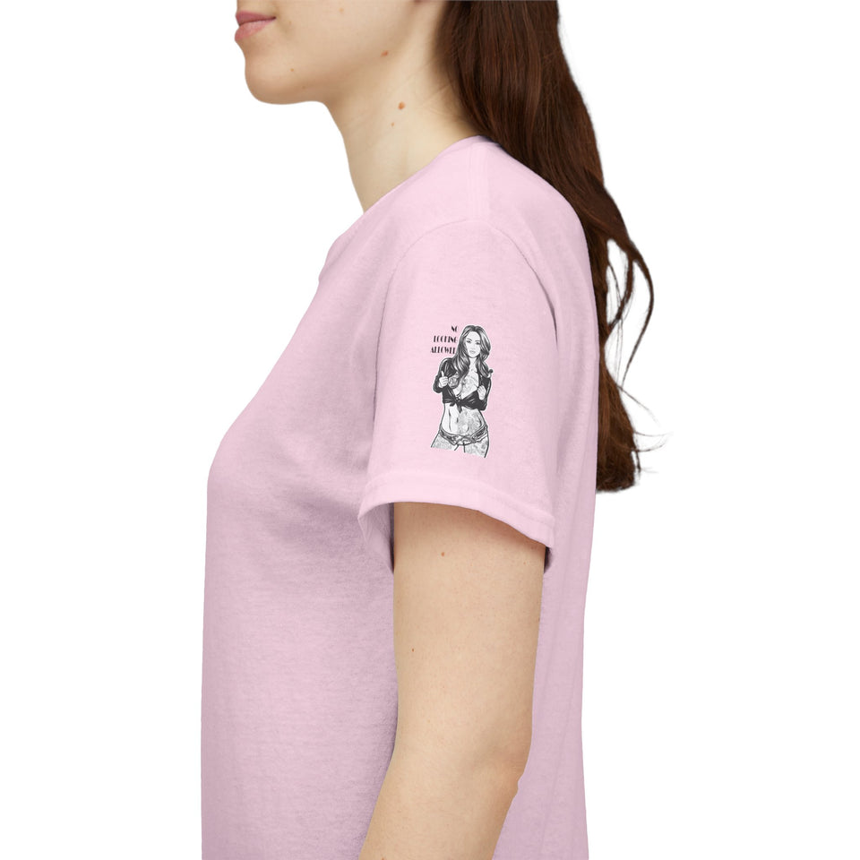 No Judging Allowed Unisex Heavy Cotton Tee