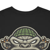 Gorilla Print Unisex Heavy Cotton Tee - Urban Streetwear