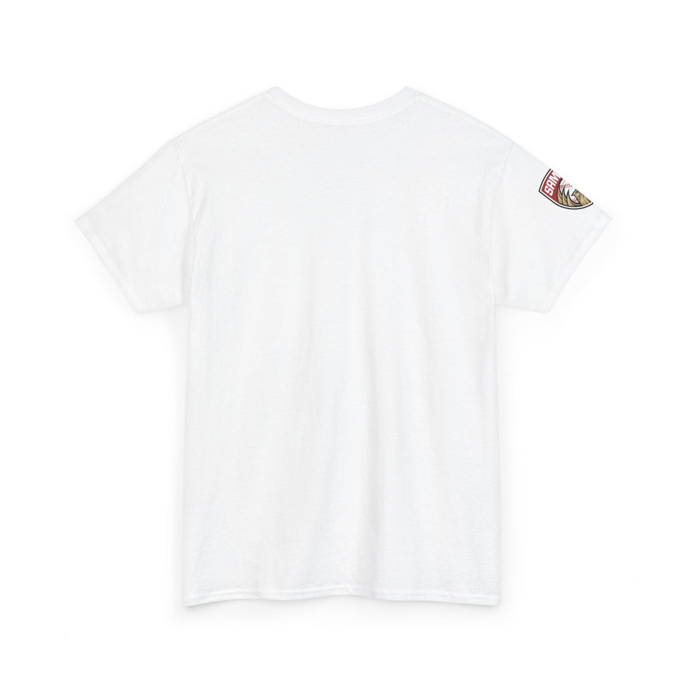Unisex Heavy Cotton Tee - Eagle Baseball Graphic Design Shirt