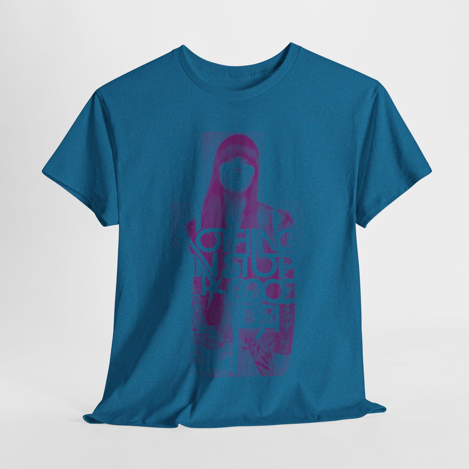 Unisex Heavy Cotton Tee - Trendy Graphic Tee for Fashion Lovers