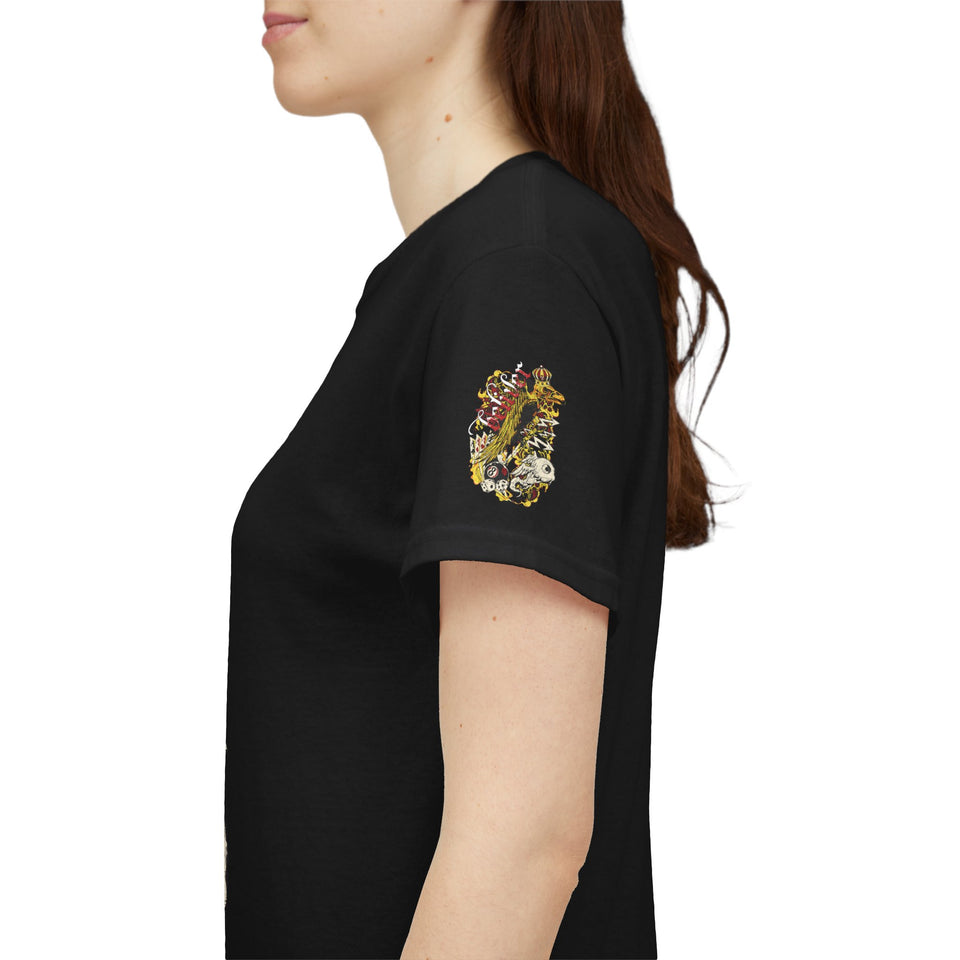 Unisex Heavy Cotton Tee - Vintage Art Graphic T-Shirt