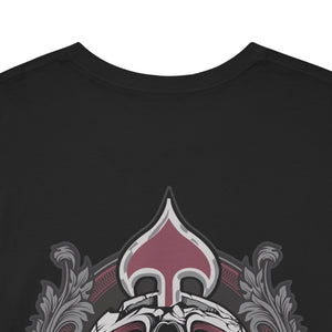 Edgy Skull Graphic Unisex Heavy Cotton Tee - Urban Streetwear Style