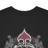 Edgy Skull Graphic Unisex Heavy Cotton Tee - Urban Streetwear Style