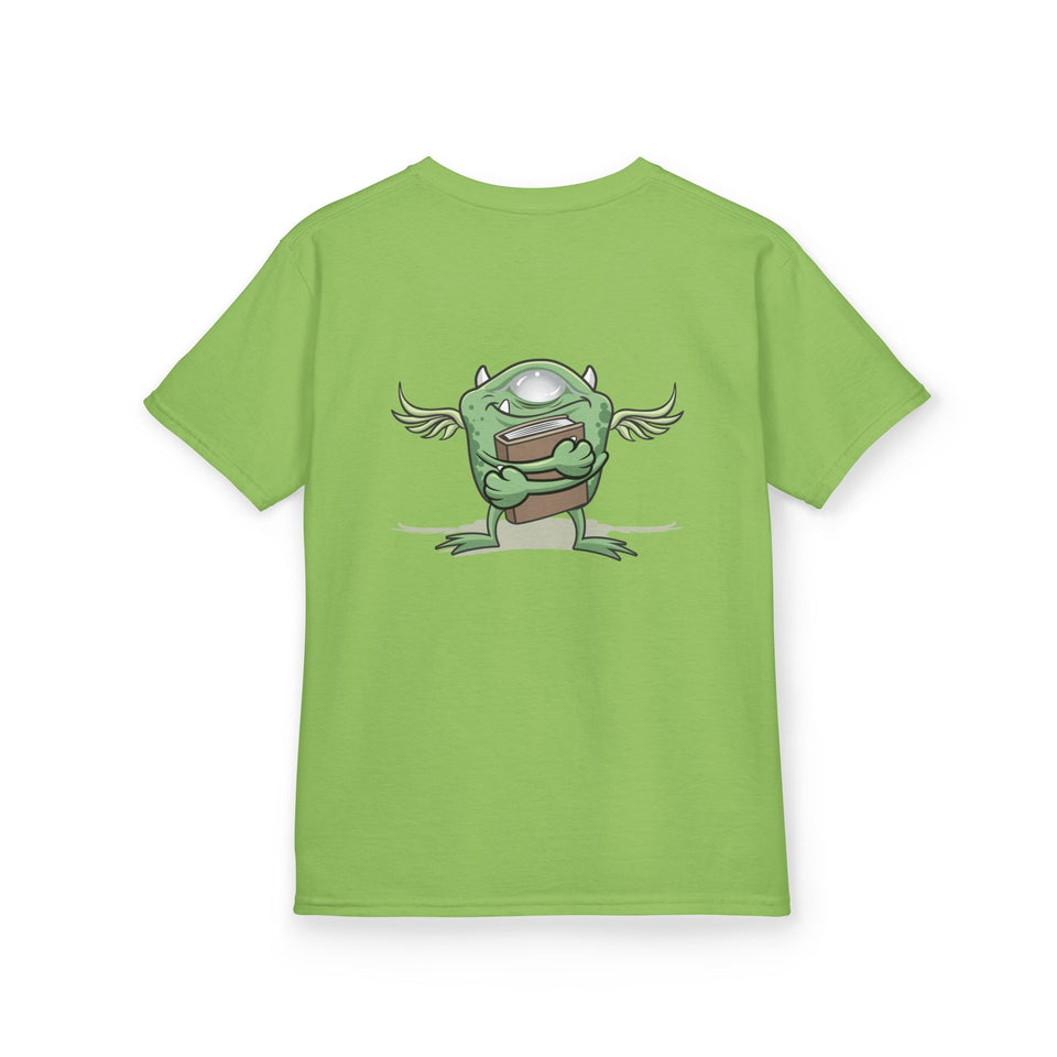 Kids Fun Adventure Tee - Cute Airplane and Monster Design