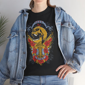Vintage Skull Graphic Unisex Heavy Cotton Tee