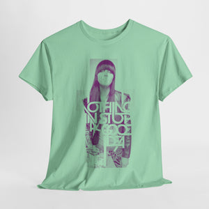 Unisex Heavy Cotton Tee - Trendy Graphic Tee for Fashion Lovers