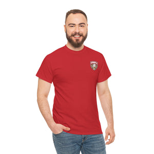 Unisex Heavy Cotton Tee - Eagle Baseball Graphic T-Shirt