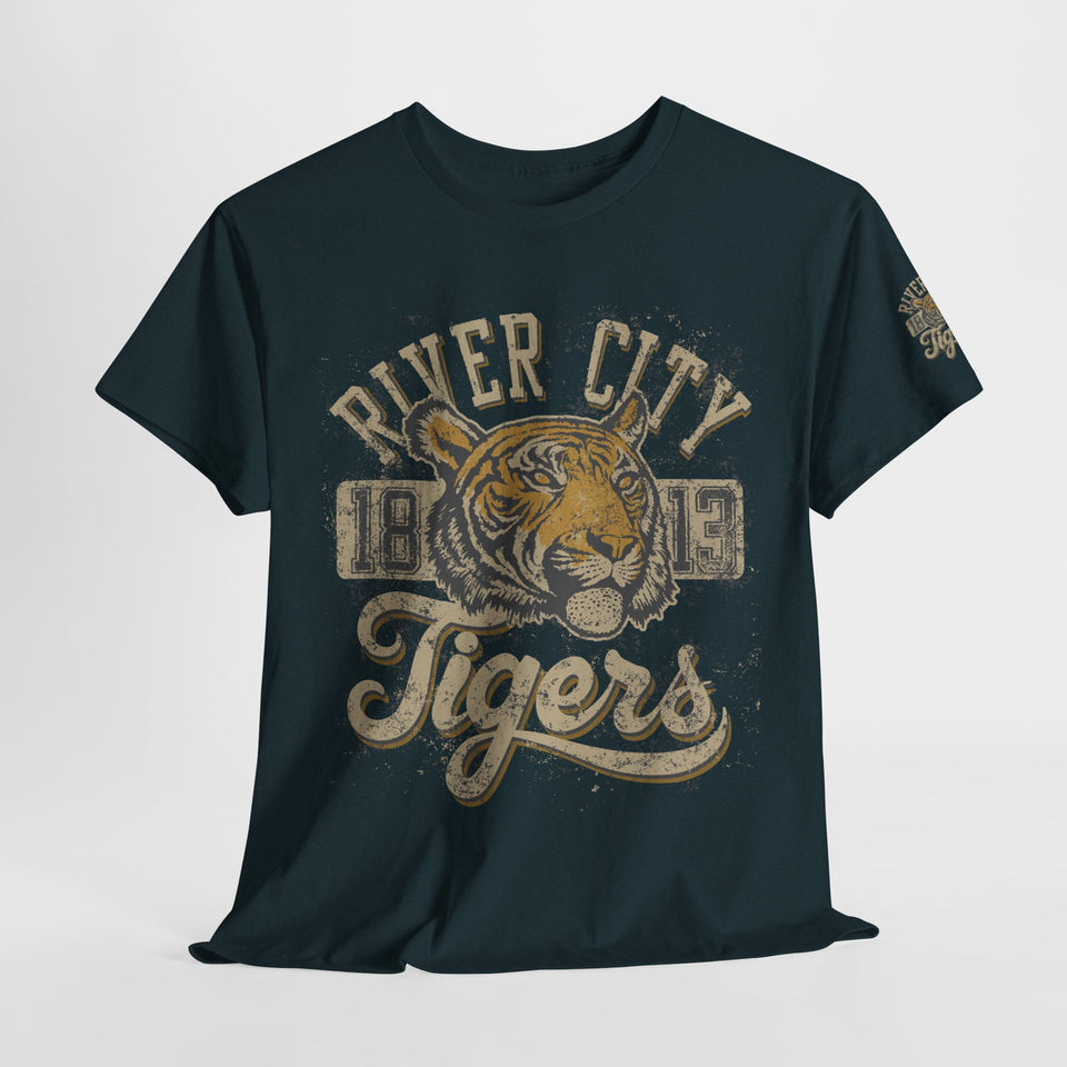 River City Tigers Graphic Tee - Vintage Style Unisex Cotton T-Shirt