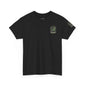 Cool Black Unisex Heavy Cotton Tee with Graphic Design