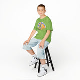 Kids Fun Adventure Tee - Cute Airplane and Monster Design