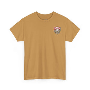 Unisex Heavy Cotton Tee - Eagle Baseball Graphic T-Shirt