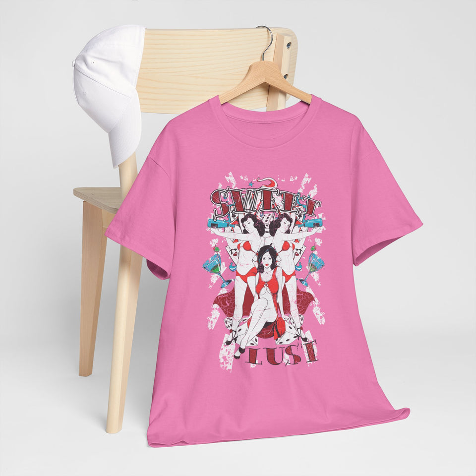 Vintage-Inspired Sweet Lust Unisex Heavy Cotton Tee