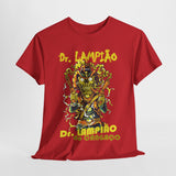 Dr. Lampião Unisex Heavy Cotton Tee | Bold Graphic Tee for Festivals & Everyday Wear
