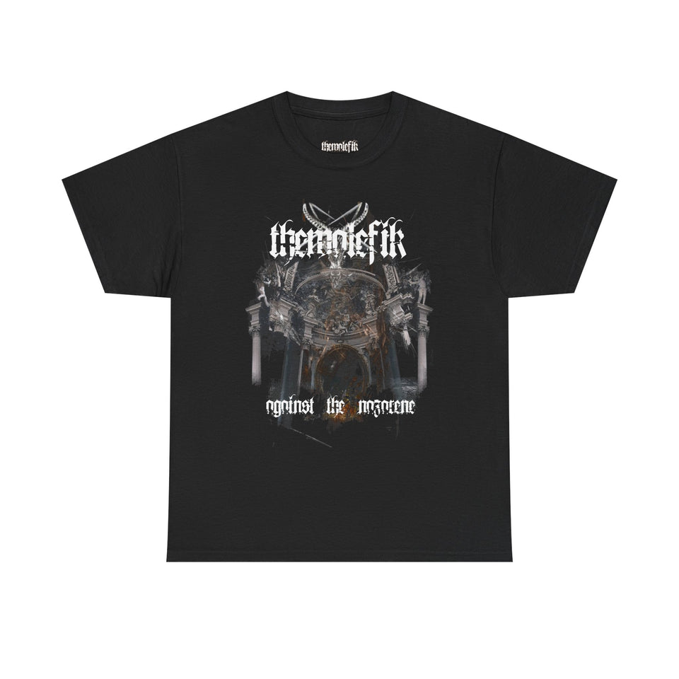 ThemalefiK - 'Against the nazarene' Unisex Heavy Cotton Tee Graphic Tee for Music Lovers