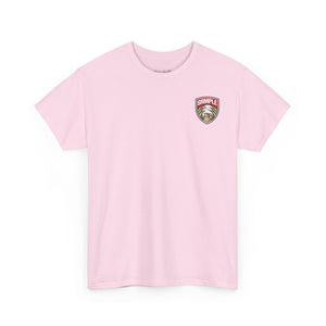 Unisex Heavy Cotton Tee - Eagle Baseball Graphic T-Shirt