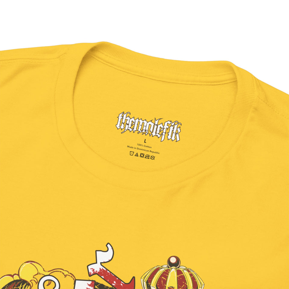 Unisex Heavy Cotton Tee - Vintage Art Graphic T-Shirt