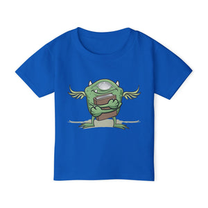 Fun Monster & Volleyball Toddler T-shirt - Playful Design for Little Adventurers