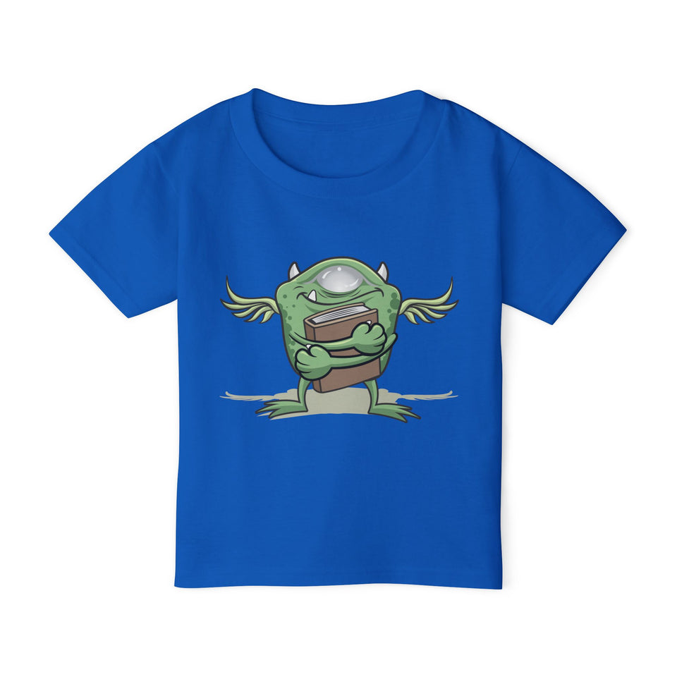 Fun Monster & Volleyball Toddler T-shirt - Playful Design for Little Adventurers