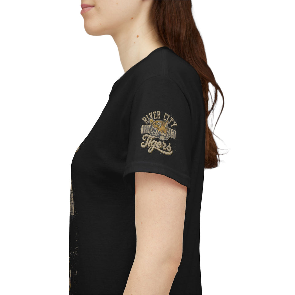 River City Tigers Graphic Tee - Vintage Style Unisex Cotton T-Shirt