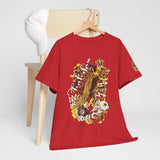 Unisex Heavy Cotton Tee - Vintage Art Graphic T-Shirt