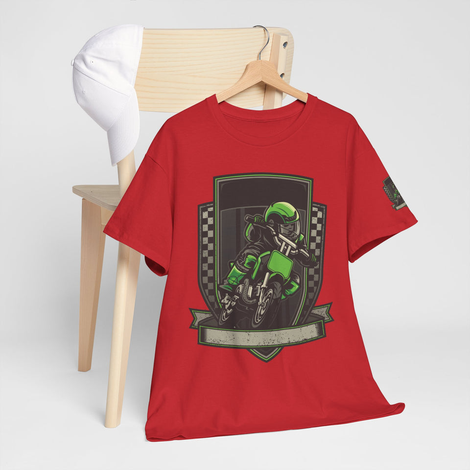 Racing Graphic Unisex Heavy Cotton Tee - Perfect for Motorsports Fans