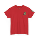 Vibrant Urban Art Unisex Heavy Cotton Tee – Street Style Graphic T-Shirt with Speaker Design