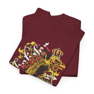 Unisex Heavy Cotton Tee - Vintage Art Graphic T-Shirt