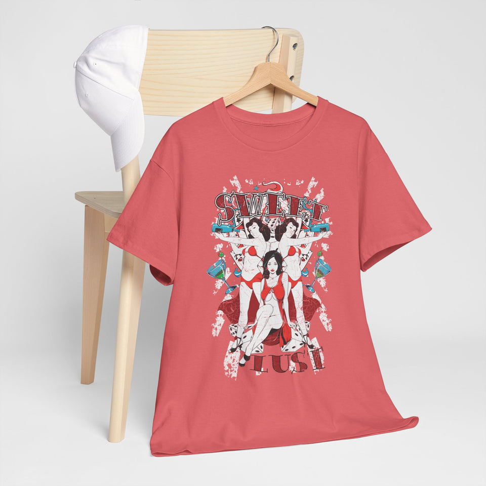 Vintage-Inspired Sweet Lust Unisex Heavy Cotton Tee