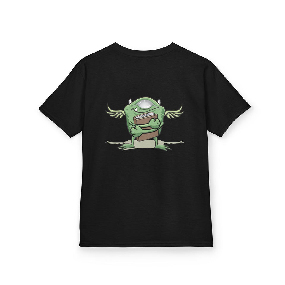 Kids Fun Adventure Tee - Cute Airplane and Monster Design