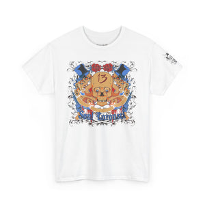 Vintage Graphic Unisex Heavy Cotton Tee - Edgy Retro Art Style