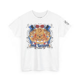 Vintage Graphic Unisex Heavy Cotton Tee - Edgy Retro Art Style