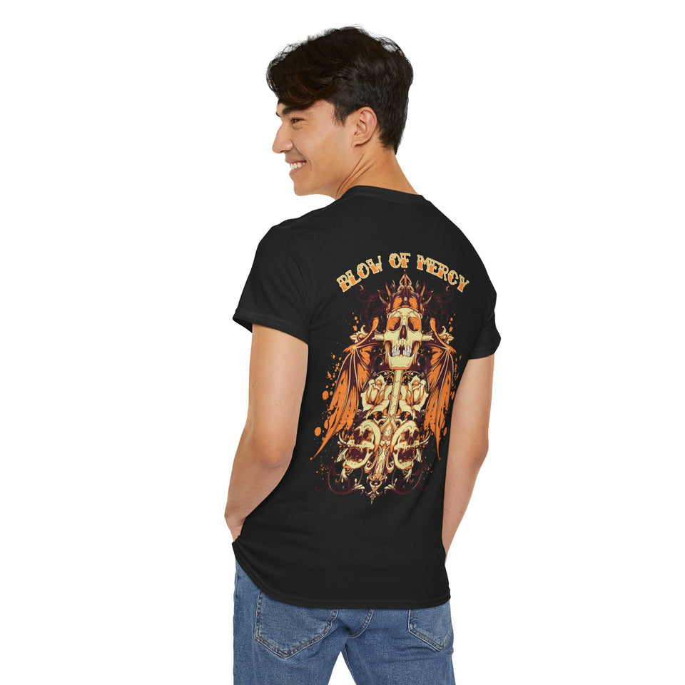 Vintage Skull Graphic Unisex Heavy Cotton Tee