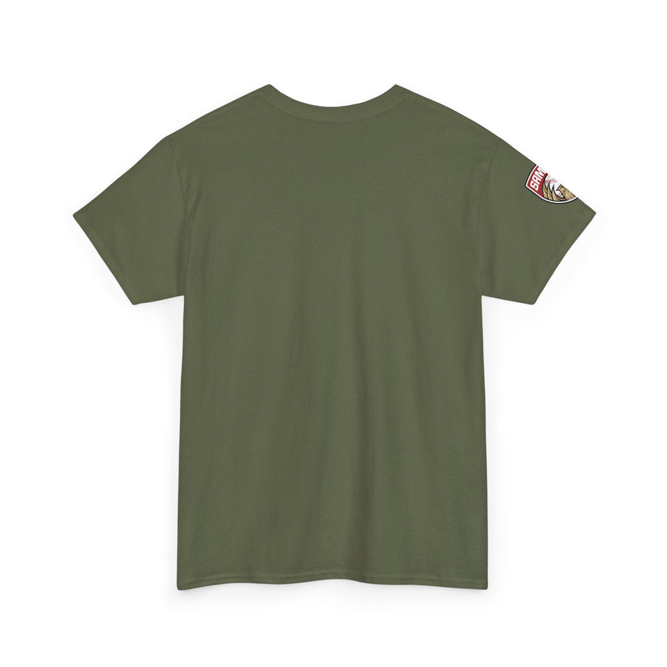 Unisex Heavy Cotton Tee - Eagle Baseball Graphic Design Shirt