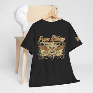 Free Riders Serendipity Unisex Heavy Cotton Tee - Stylish Graphic T-Shirt for Free Spirits